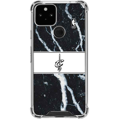 NBA Cleveland Cavaliers Marble Google Pixel 5 Clear Case